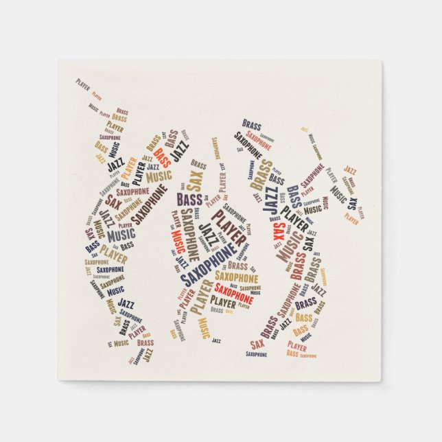 Guardanapo De Papel Banda Jazz (Frente)