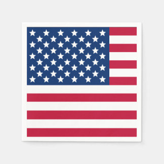 Guardanapo De Papel Bandeira Americana