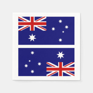 Guardanapo De Papel Bandeira australiana Naplins