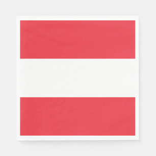 Guardanapo De Papel Bandeira austríaca (Áustria)