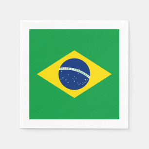 Guardanapo De Papel Bandeira: Brasil