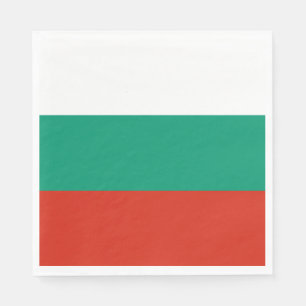 Guardanapo De Papel Bandeira Búlgara Patriótica