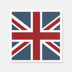 Guardanapo De Papel Bandeira clássica de Union Jack