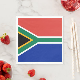 Guardanapo De Papel Bandeira da África do Sul