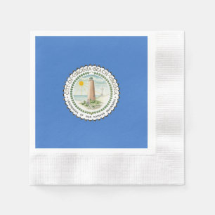Guardanapo De Papel Bandeira da cidade de Virginia Beach