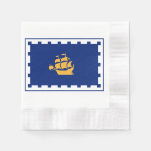 Guardanapo De Papel Bandeira da Cidade do Quebec