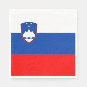 Guardanapo De Papel Bandeira da Eslovênia