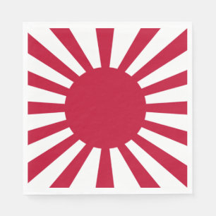 Guardanapo De Papel Bandeira da Guerra Imperial do Japão
