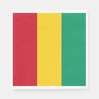 Guardanapo De Papel Bandeira da Guiné