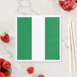 Guardanapo De Papel Bandeira da Nigéria