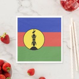 Guardanapo De Papel Bandeira da Nova Caledónia