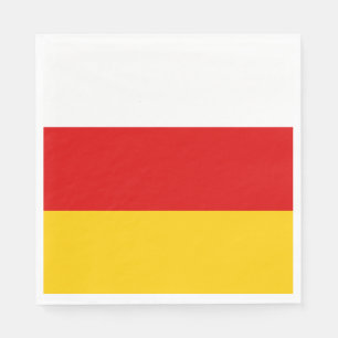 Guardanapo De Papel Bandeira da Ossétia do Sul