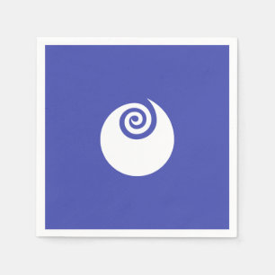 Guardanapo De Papel Bandeira da Prefeitura de Ibaraki, Japão 