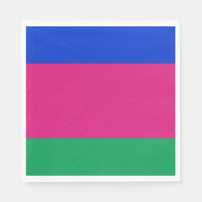 Guardanapo De Papel Bandeira da República do Kuban (Frente)