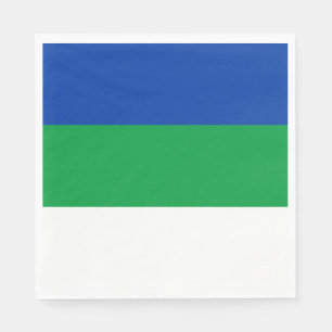 Guardanapo De Papel Bandeira da República Komi