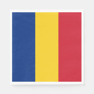 Guardanapo De Papel Bandeira da Romênia