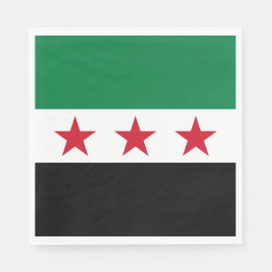 Guardanapo De Papel Bandeira da Síria