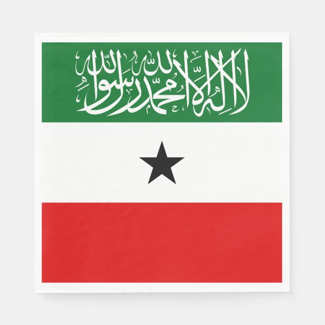 Guardanapo De Papel Bandeira da Somalilândia (Frente)