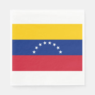 Guardanapo De Papel Bandeira da Venezuela