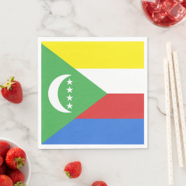 Guardanapo De Papel Bandeira das Comores
