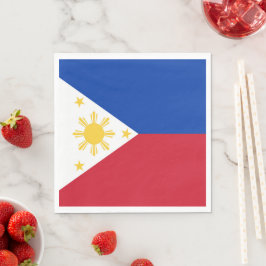 Guardanapo De Papel Bandeira das Filipinas