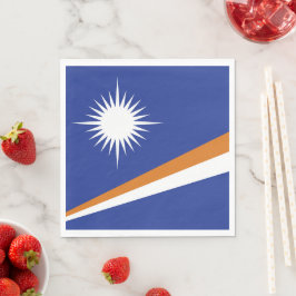 Guardanapo De Papel bandeira das Ilhas Marshall
