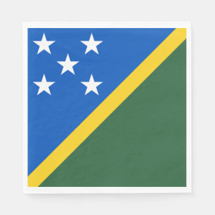 Guardanapo De Papel Bandeira das Ilhas Salomão