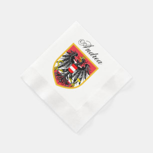 Guardanapo De Papel Bandeira de Áustria