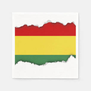 Guardanapo De Papel Bandeira de Bolívia