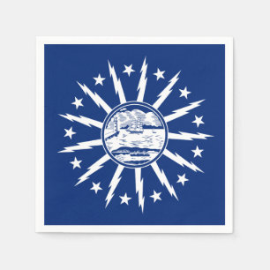 Guardanapo De Papel Bandeira de Buffalo, Nova Iorque Napkins