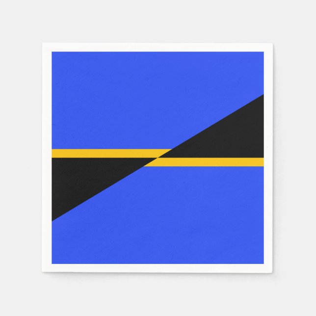 Guardanapo De Papel Bandeira de Folsom, Califórnia (Frente)