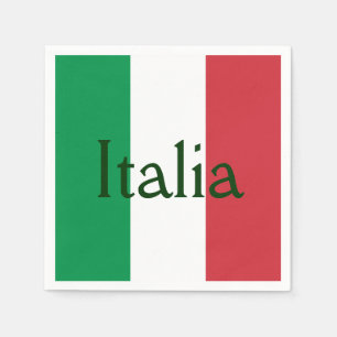 Guardanapo De Papel Bandeira de Italia