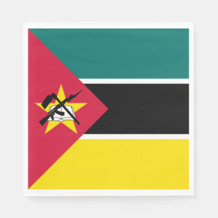 Guardanapo De Papel Bandeira de Moçambique