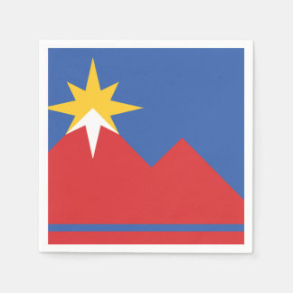 Guardanapo De Papel Bandeira de Pocatello, Idaho