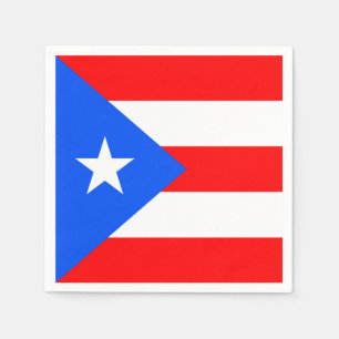 Guardanapo De Papel Bandeira de Puerto Rico