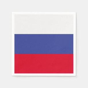 Guardanapo De Papel Bandeira de Rússia