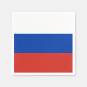 Guardanapo De Papel Bandeira de Rússia