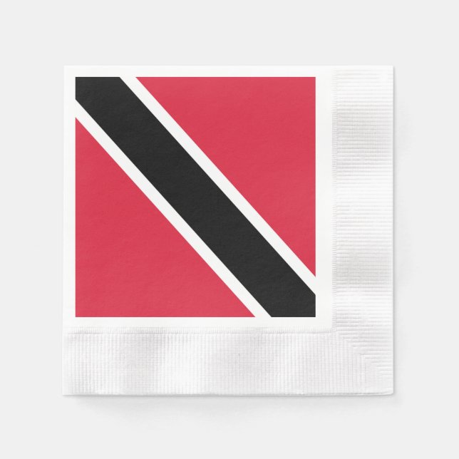 Guardanapo De Papel Bandeira de Trinidad e Tobago (Frente)