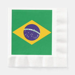 Guardanapo De Papel Bandeira do Brasil Bandeira do Brasil