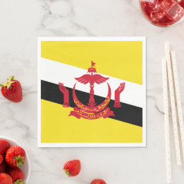 Guardanapo De Papel Bandeira do Brunei