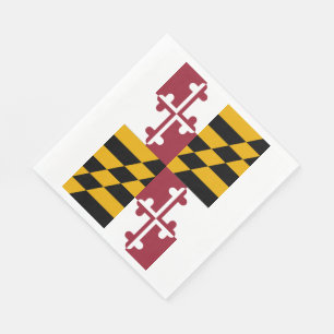 Guardanapo De Papel Bandeira do estado de Maryland