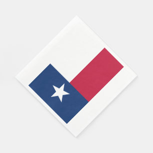 Guardanapo De Papel Bandeira do estado de Texas