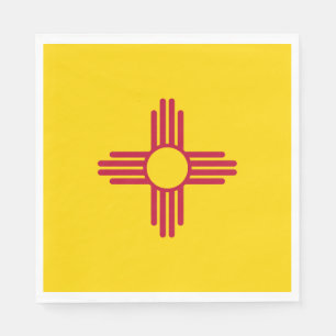 Guardanapo De Papel Bandeira do Estado do Novo México