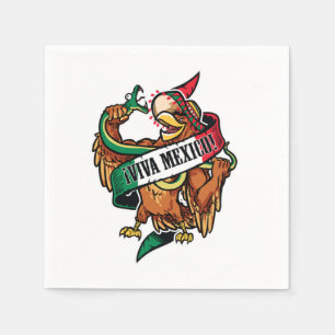 Guardanapo De Papel Bandeira do Orgulho Mexicano