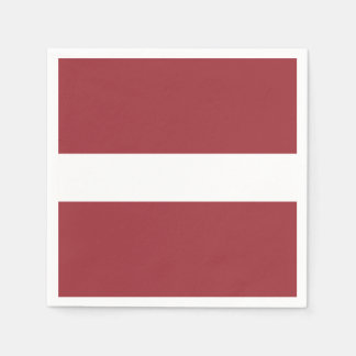 Guardanapo De Papel Bandeira do Papel Napkins da Letónia