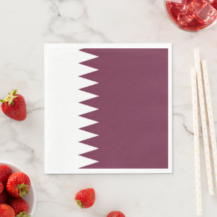 Guardanapo De Papel bandeira do Qatar
