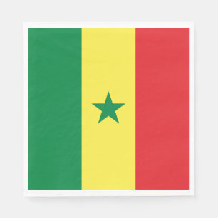 Guardanapo De Papel Bandeira do Senegal