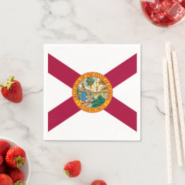 Guardanapo De Papel Bandeira Floridiana, Bandeira da Flórida