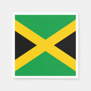 Guardanapo De Papel Bandeira jamaicana