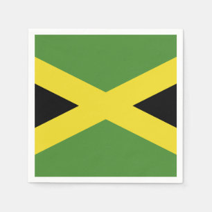 Guardanapo De Papel Bandeira jamaicana